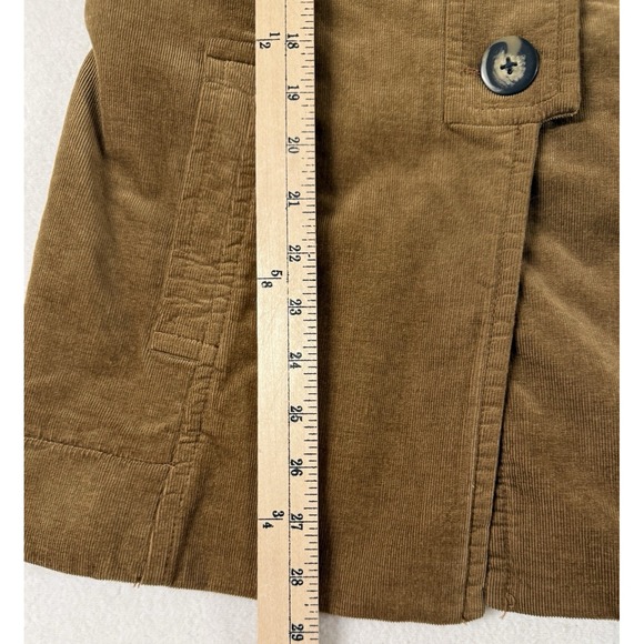 Womens Brown Corduroy Jacket Medium Fall Retro Longer Blazer Style Phoebe 90s - Picture 10 of 10
